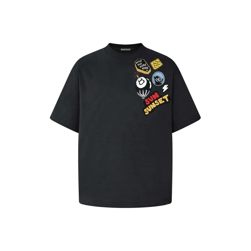 SUNSETMONENT T Shirts Unisex-0