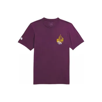 THE NORTH FACE T Shirt Men's Black Currant Purple