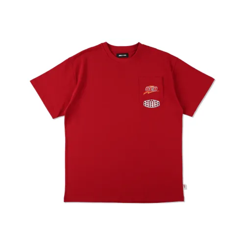 WIND AND SEA Nissin UFO Instant Noodles T-Shirts Unisex Red