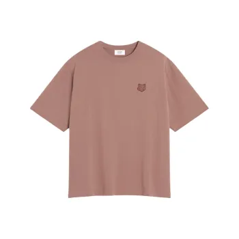 Maison Kitsune Bold Fox Head Patch Crewneck T Shirt