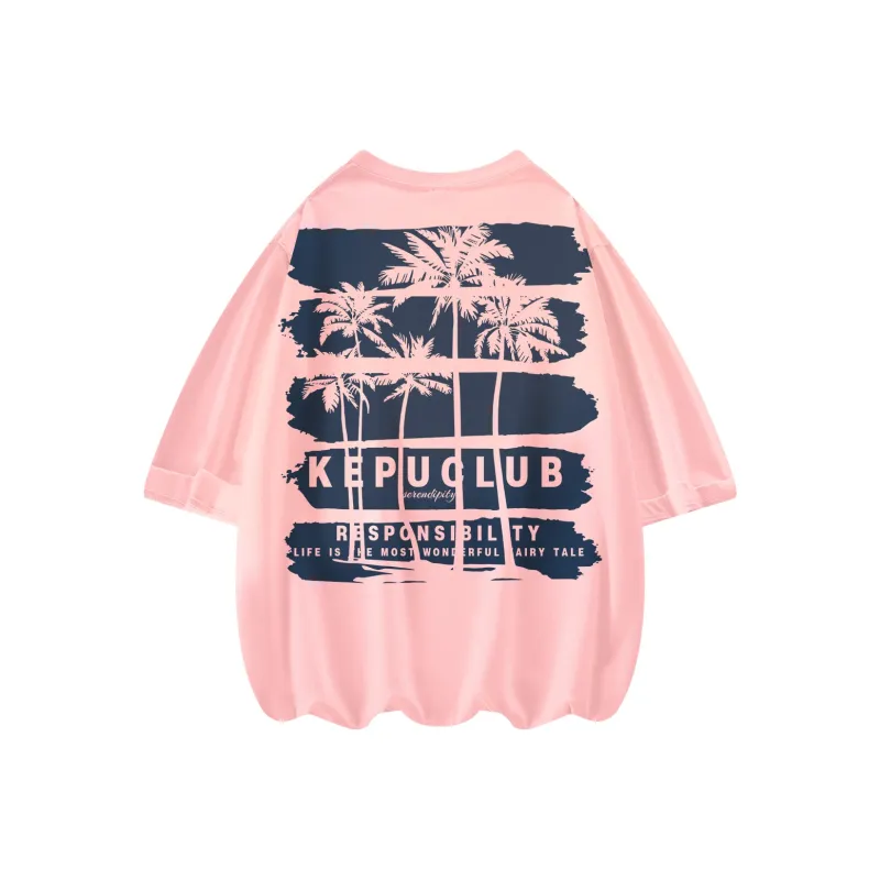 Kepu Short Sleeved T Shirts Unisex-6