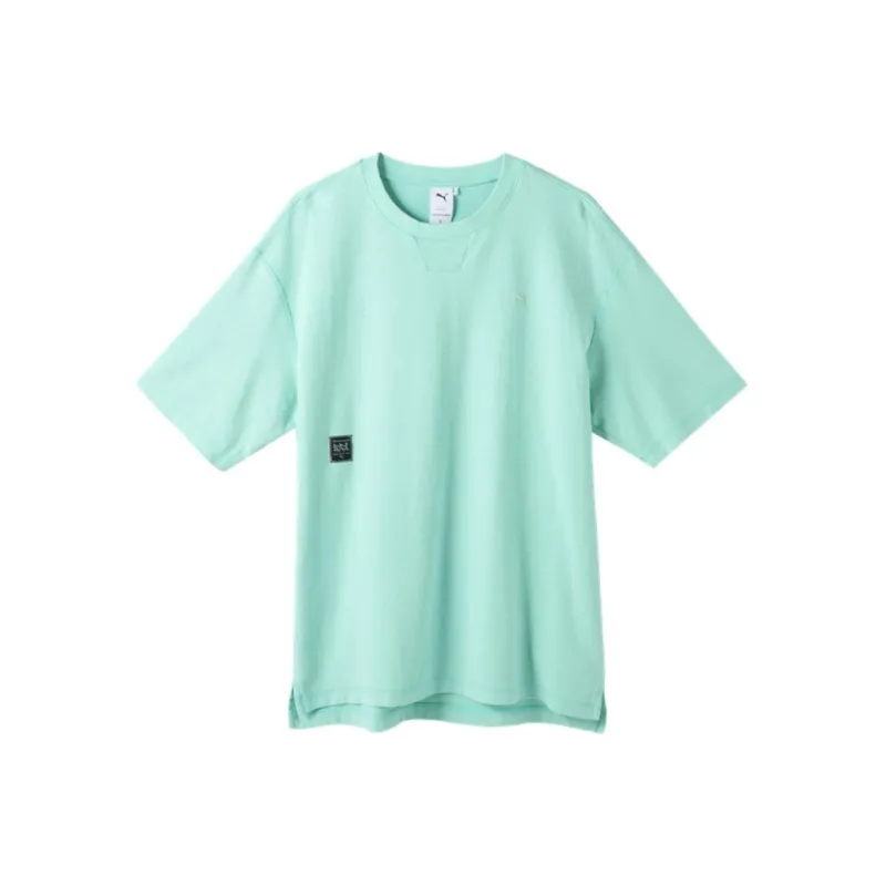 PUMA T Shirts Unisex Mint Green-0