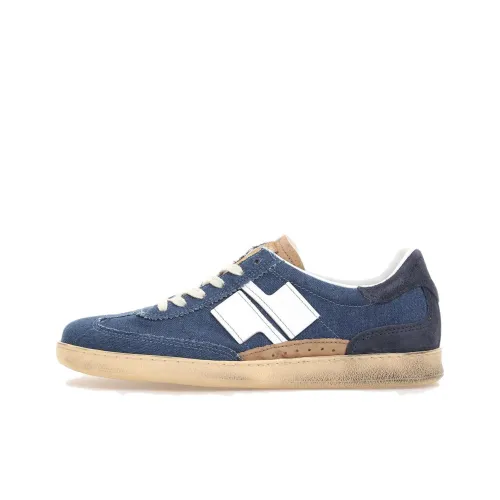 AirStep PIRATE Low Top Skateboard Shoes Men's Blue