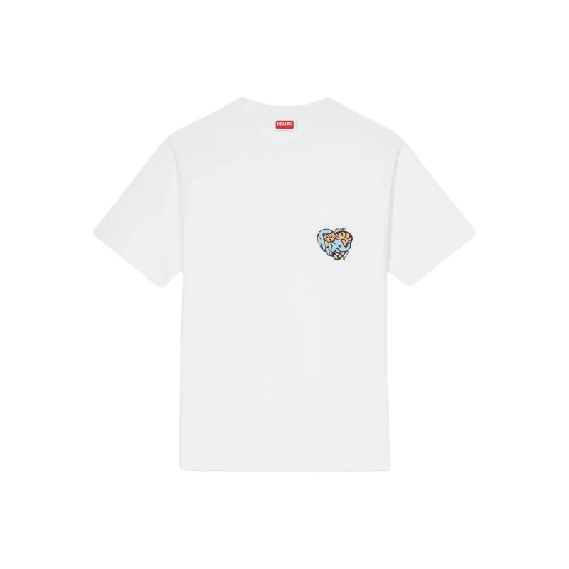 KENZO Jungle Heart Classic T Shirt-0