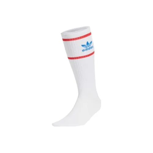 Adidas Originals Soccer Socks Men's 1 Pack White Red Air Force Blue