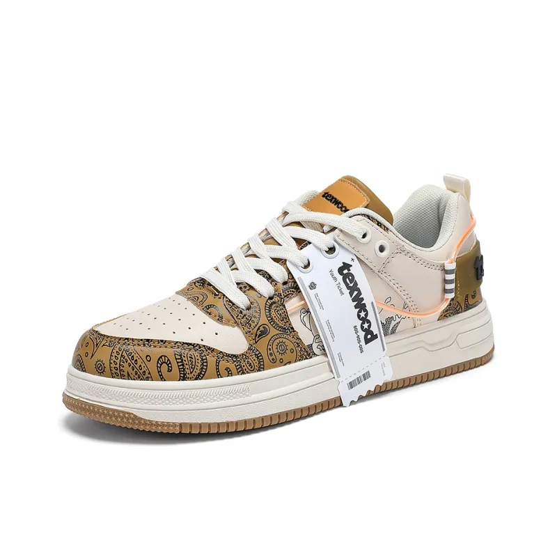 TEXWOOD Anti-Slip And Wear-Resistant Height Increasing Coverage Low-Top Skateboard Shoes Men's Box-13