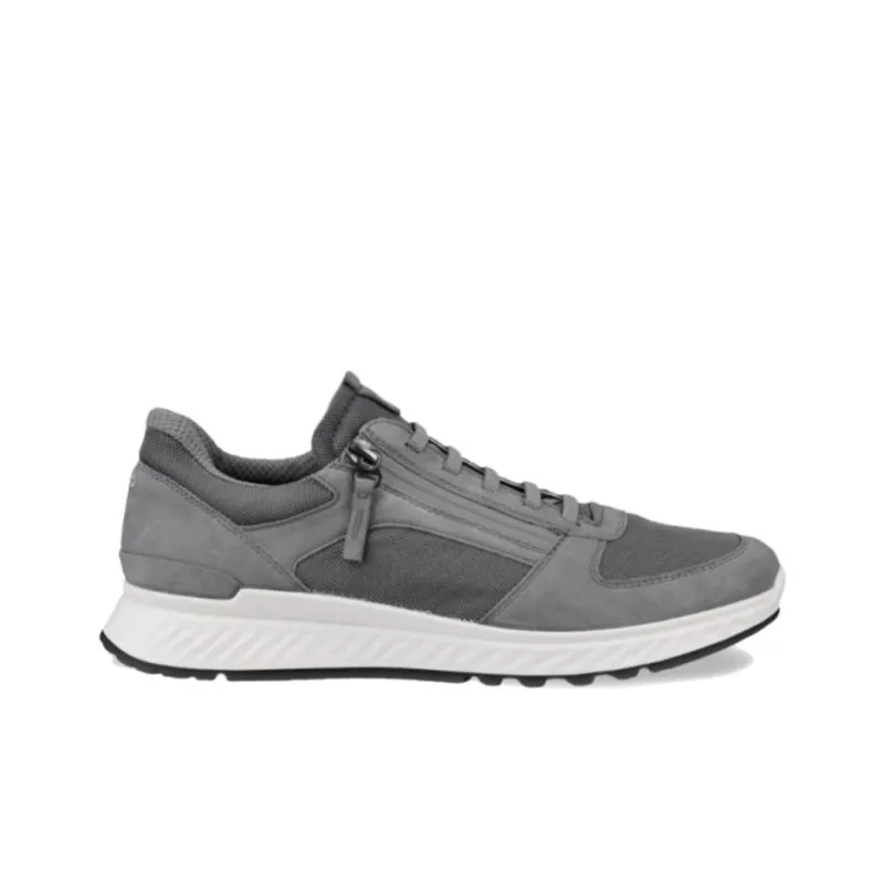Ecco Exostride Cushioning Low-Top Casual Shoes Women's Gray-1