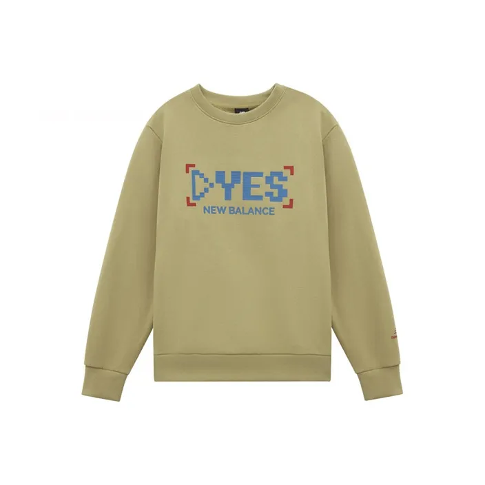 New Balance Sweatshirts Men Yellow-0
