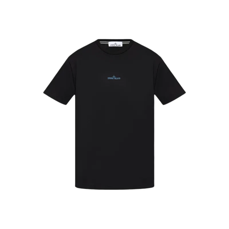 STONE ISLAND Logo Printed Crewneck T Shirt-0