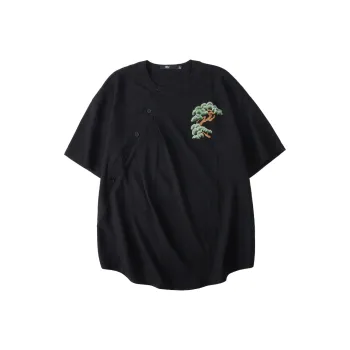Pin Li T Shirts Men Black