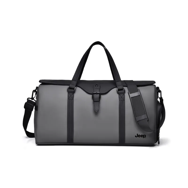 Jeep Membrana Dermalis Large Capacity Lightweight Gym Bag For Short Business Trips Men's Multicolor-6