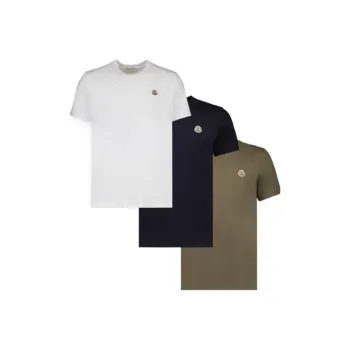 Moncler Pack Of Three Crewneck T Shirt