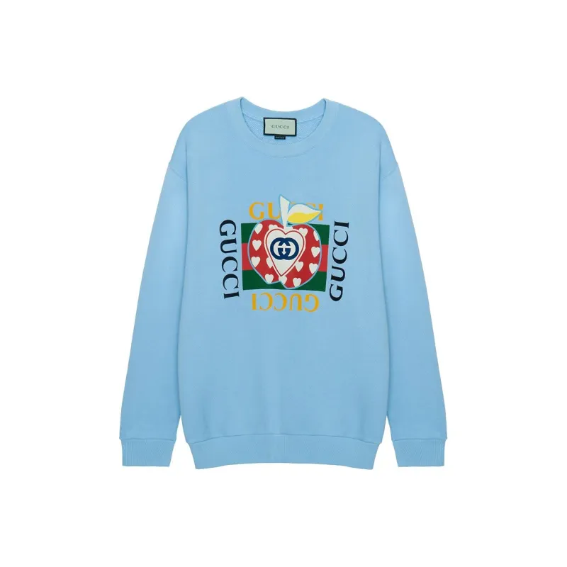 GUCCI Sweatshirts Unisex Blue-0