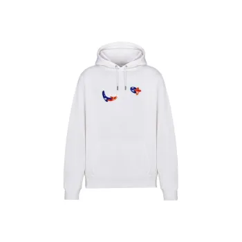 DIOR Jojo's Patch And Embroidery Hoodie