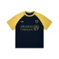 Navy Blue & Yellow