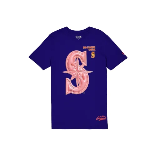 New Era SS24 Seattle Adult T-Shirt Unisex Blue