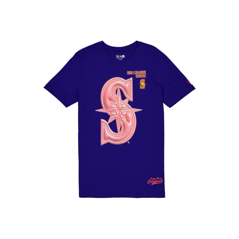 New Era SS24 Seattle Mariners T-Shirt Unisex Blue-0
