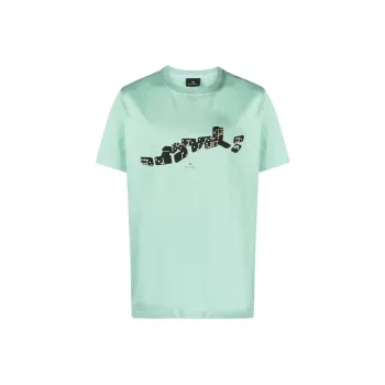 PS By Paul Smith Dominoes Logo print T shirt