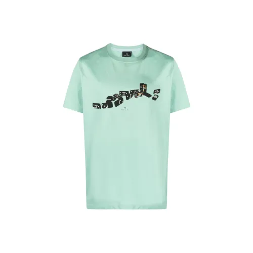 PS By Paul Smith Dominoes Logo print T shirt