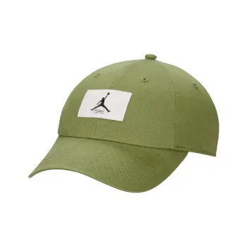 Jordan Organic Cotton Fiber Baseball Caps Unisex Green
