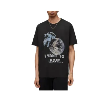 ALLSAINTS T Shirts Men Black