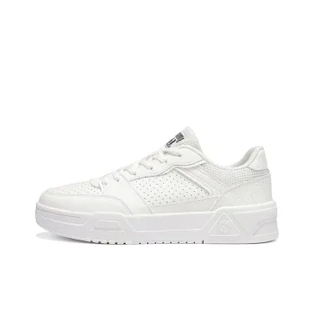 361° Slip Resistant Lightweight Breathable Low Top Skateboard Shoes Women's Feather White