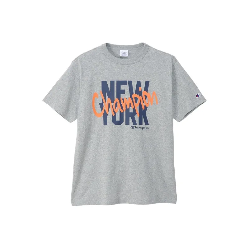 Champion T-Shirt Unisex Oxford Gray-0