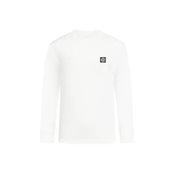 STONE ISLAND Compass Badge Long Sleeved T Shirt