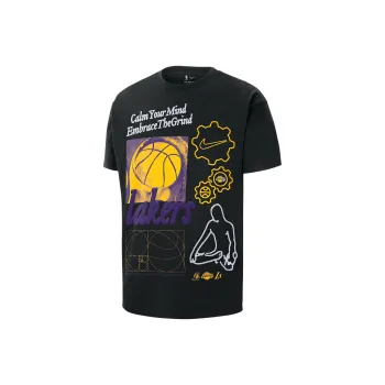 Nike x NBA Los Angeles Lakers Max90 T Shirt Men's Black