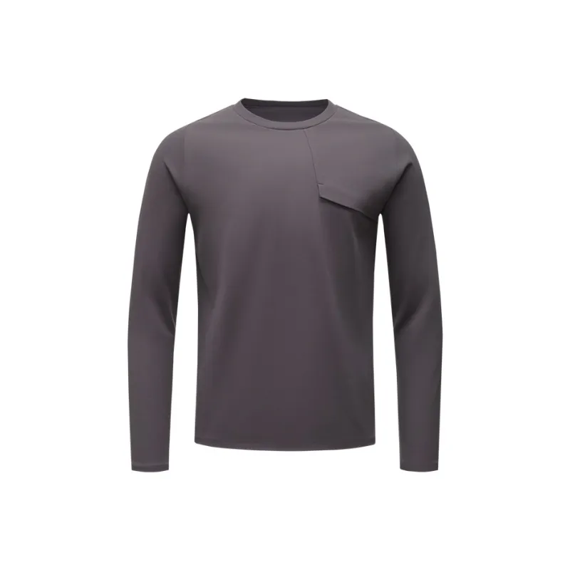DESCENTE DUALIS Urban Commuting Long-Sleeved T-Shirts Men's-4