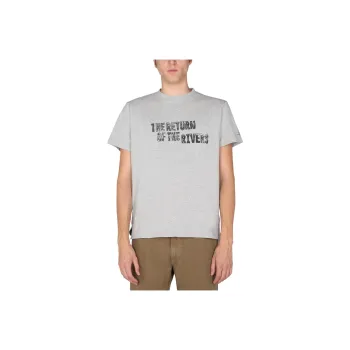 ENGINEERED GARMENTS Printed Crewneck T Shirt
