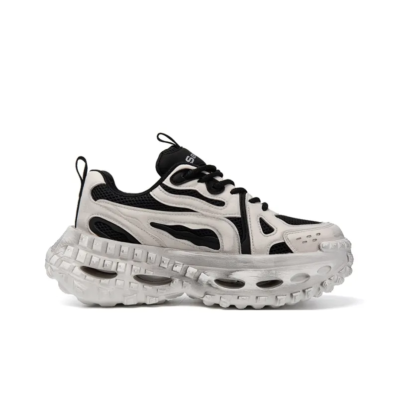 GNVA Abrasion Resistant Low Top Chunky Sneakers Men's-8