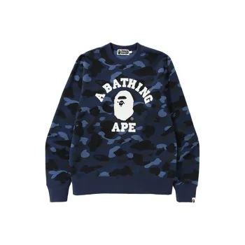 A BATHING APE Color Camo Crewneck Crewneck