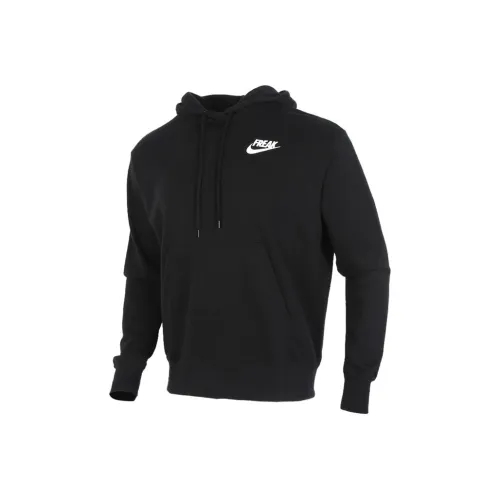 Nike Giannis Men's Alphabet Pullover Hooded Sweatshirt Black