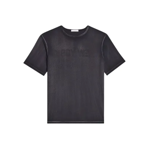 Helmut Calvin Garment Dyed New York T Shirt