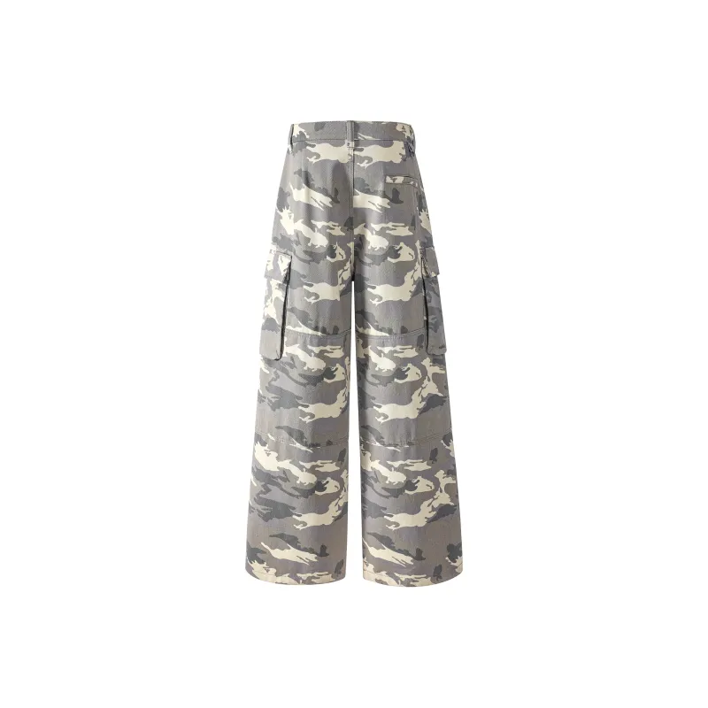 Wen Shan Jeans Women's Camouflage-1
