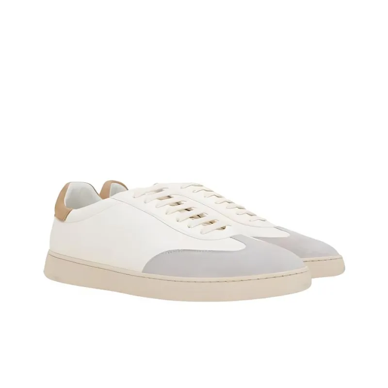 Stuart Weitzman/SW Low Top Skateboard Shoes Men's Beige-2