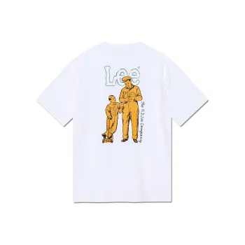 Lee T Shirts Men White
