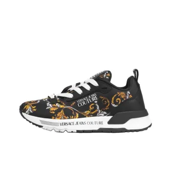 VERSACE JEANS COUTURE Dynamic Casual Shoes Women's Black