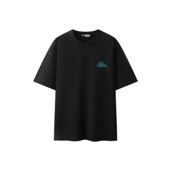 SEM/R Cooling Sensation Technology 25SS T Shirt Men's Black/White