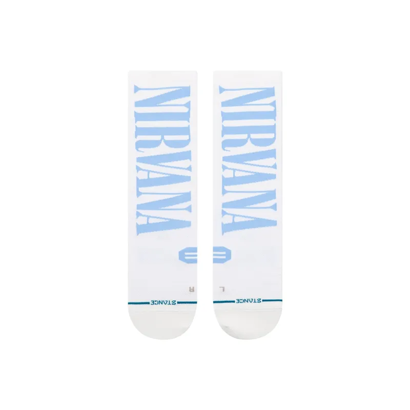Stance Cycling Socks Unisex White-1