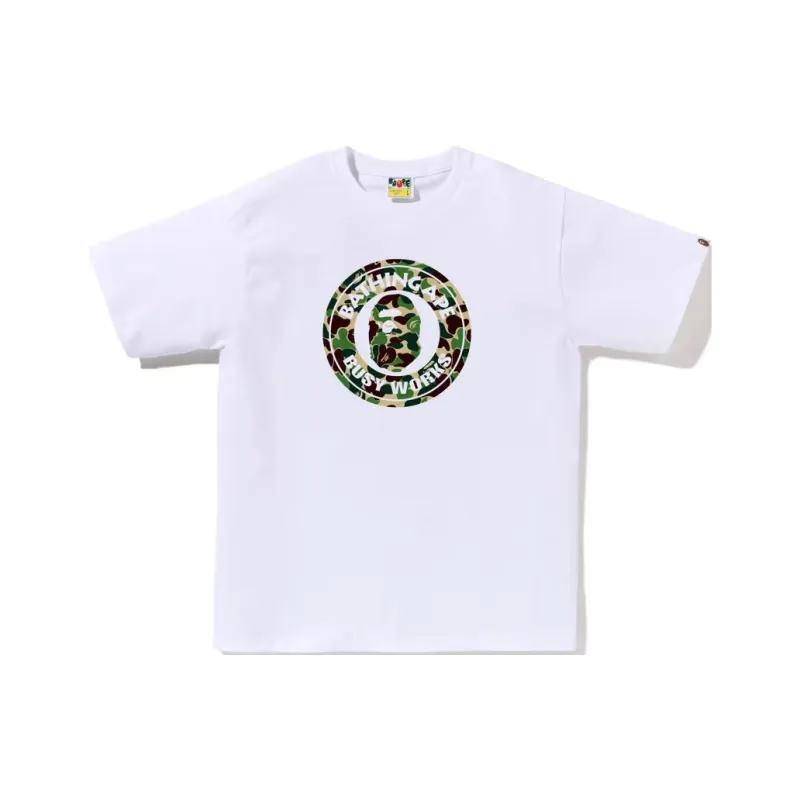 A BATHING APE Map Camo Busy Works Relaxed Fit Tee-1