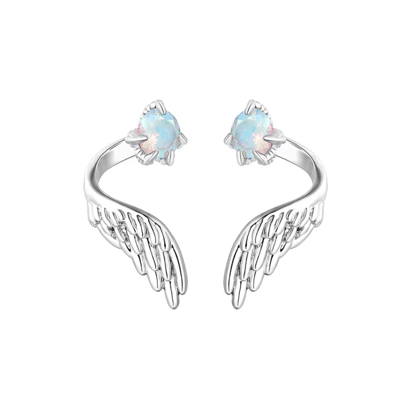 MISS XIA JWY Titanium Steel Stud Earrings Women's-29