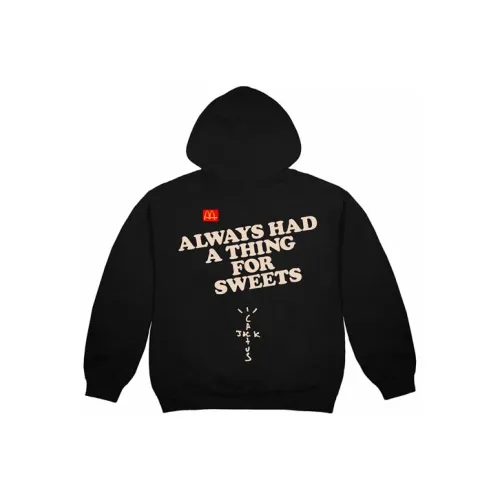 Mcdonald's X Travis Scott Sweatshirts Men Black