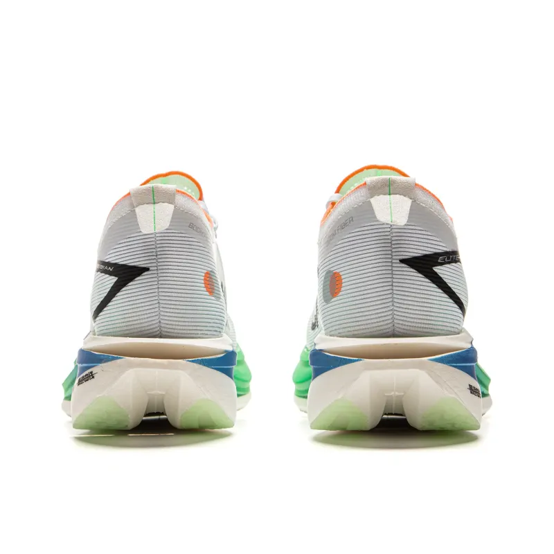 LiNing Flyco 5 ELITE Cushioning, Slip Resistant, Rebound Low Top Marathon Racing Running Shoes Unisex White Green Blue-5