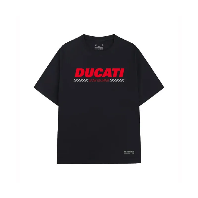 Topaz x Ducati T Shirt Unisex Black-0