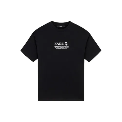 KARL LAGERFELD T Shirt Men's Black