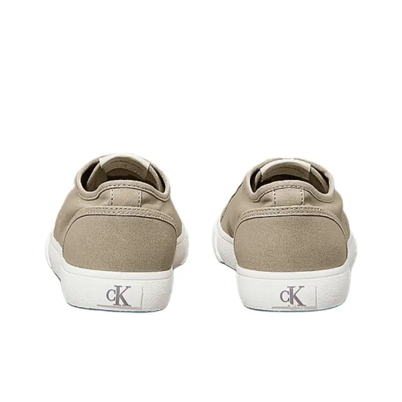 CKJ CALVIN KLEIN JEANS Canvas Shoes Men's Brown-4