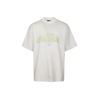 Balenciaga T-Shirt Regular Fit Men's Gray