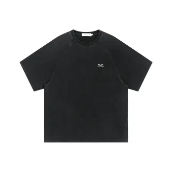 CLIMAX VISION C Collection T Shirt Unisex Washed Black